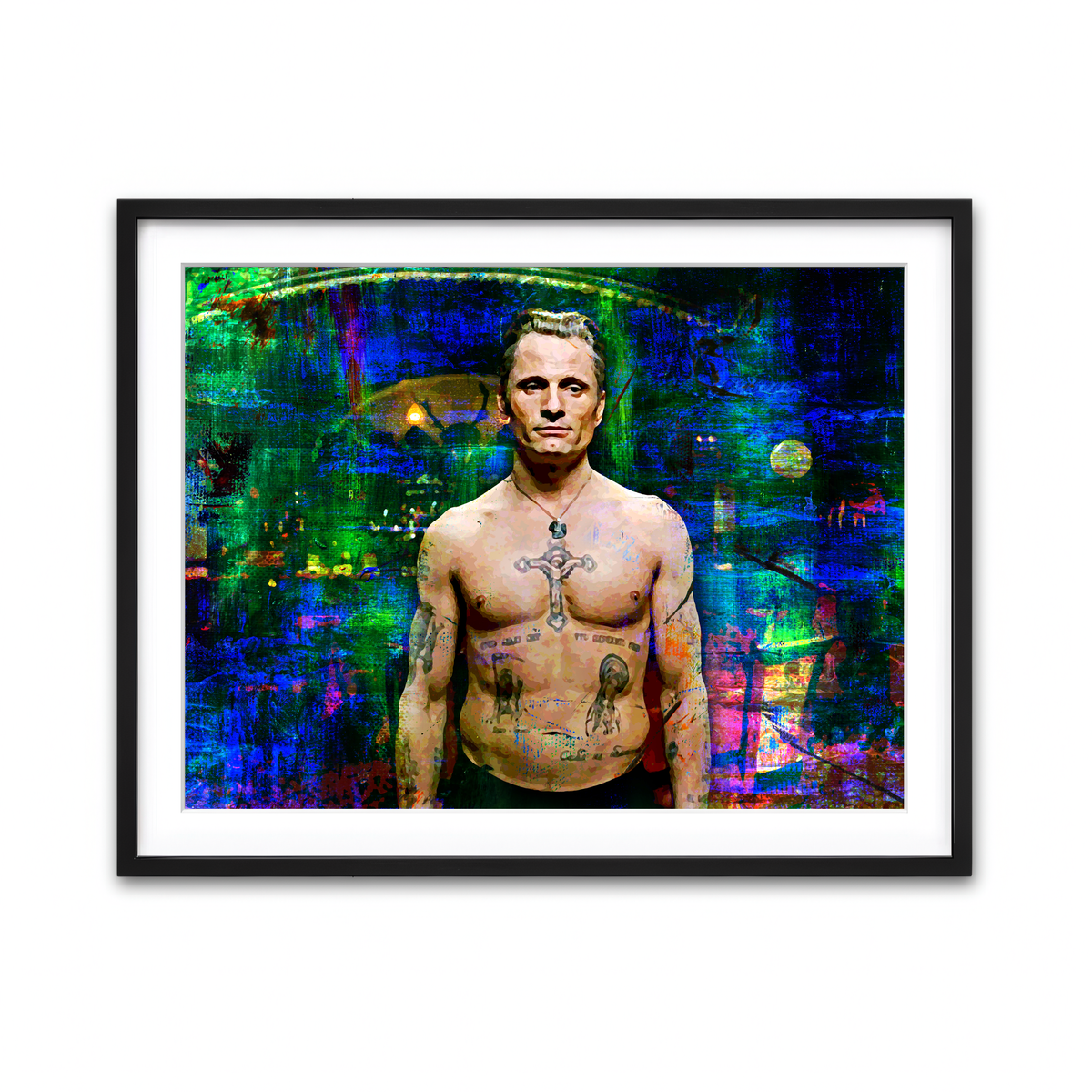 Framed Print 4x3 Black