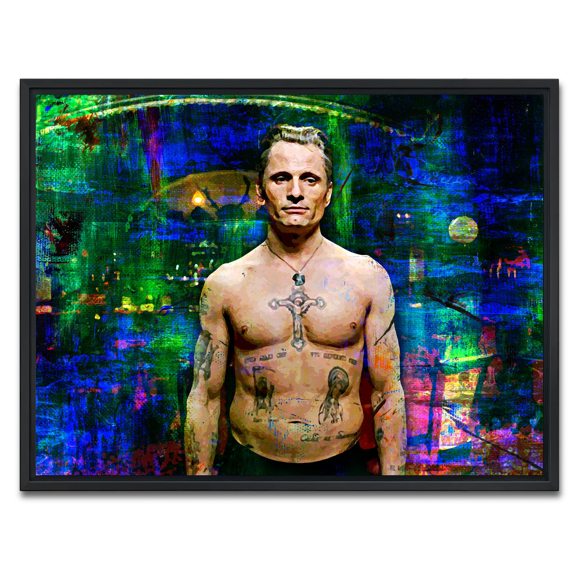 AUTO-MOCKUP WHITE | Eastern Promises | 1 Piece | Black Framed Canvas | group=4x3