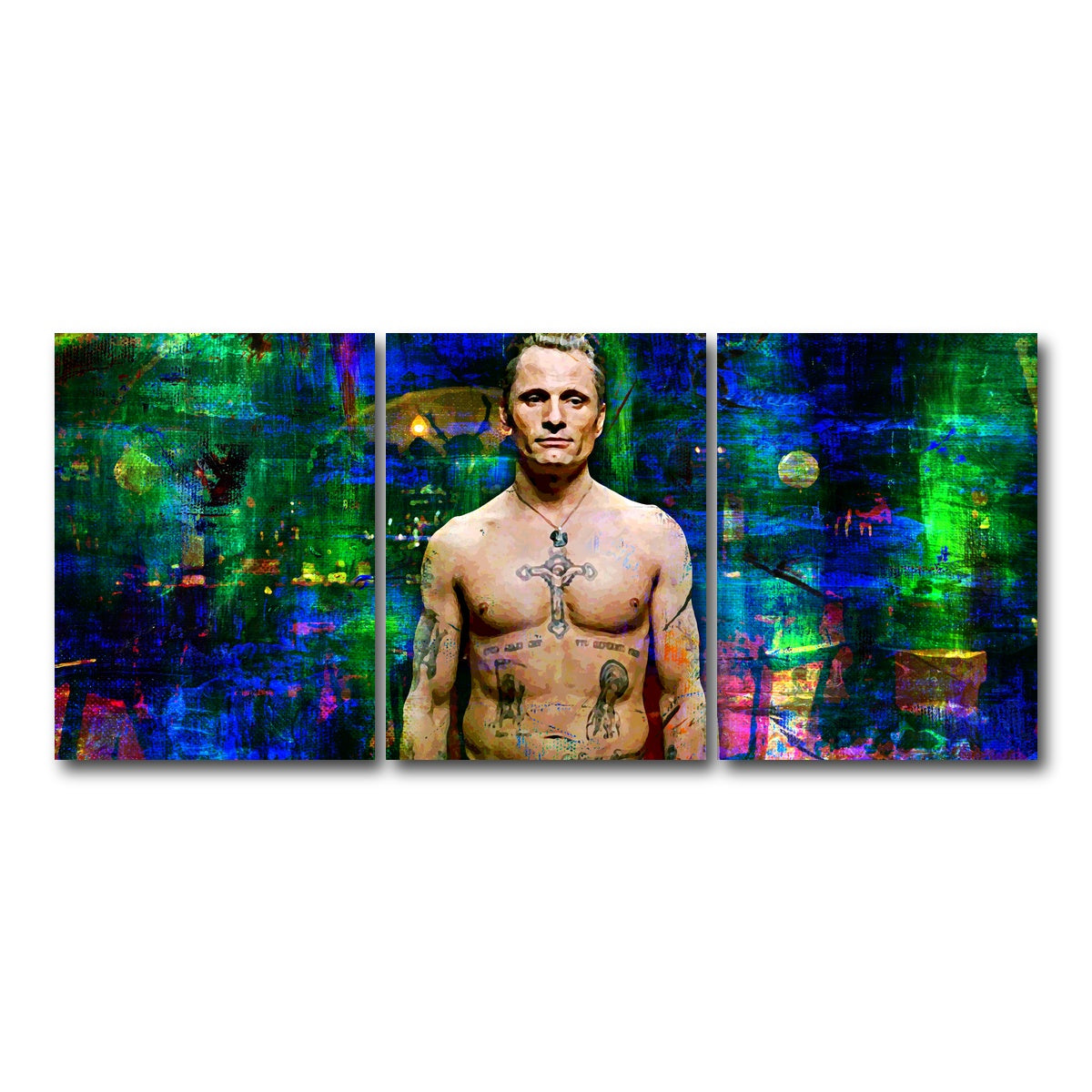 AUTO-MOCKUP WHITE | Eastern Promises | 3 Piece | Gallery Wrap Canvas | group=18x24