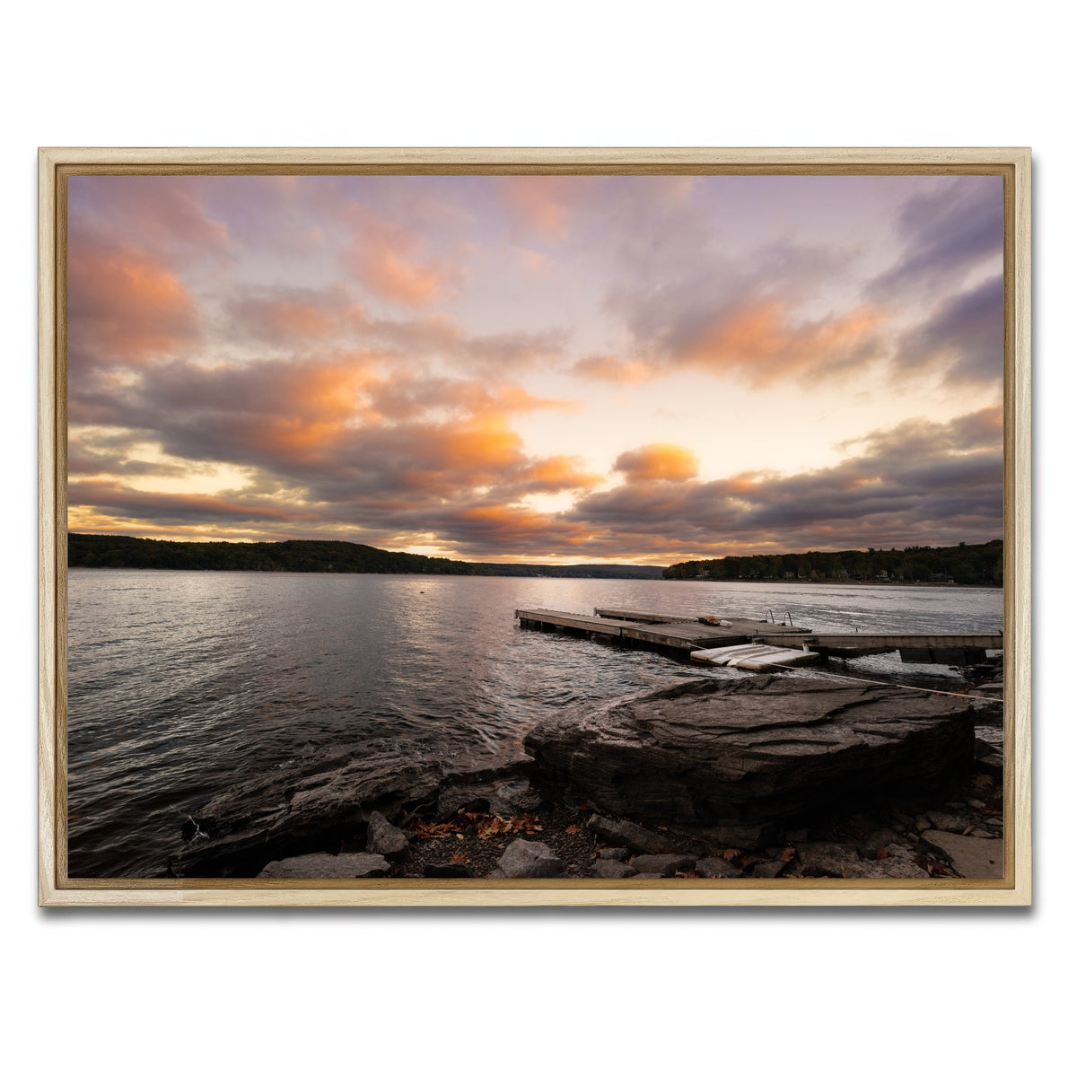 AUTO-MOCKUP WHITE | Easy Living | 1 Piece | Natural Framed Canvas | group=4x3