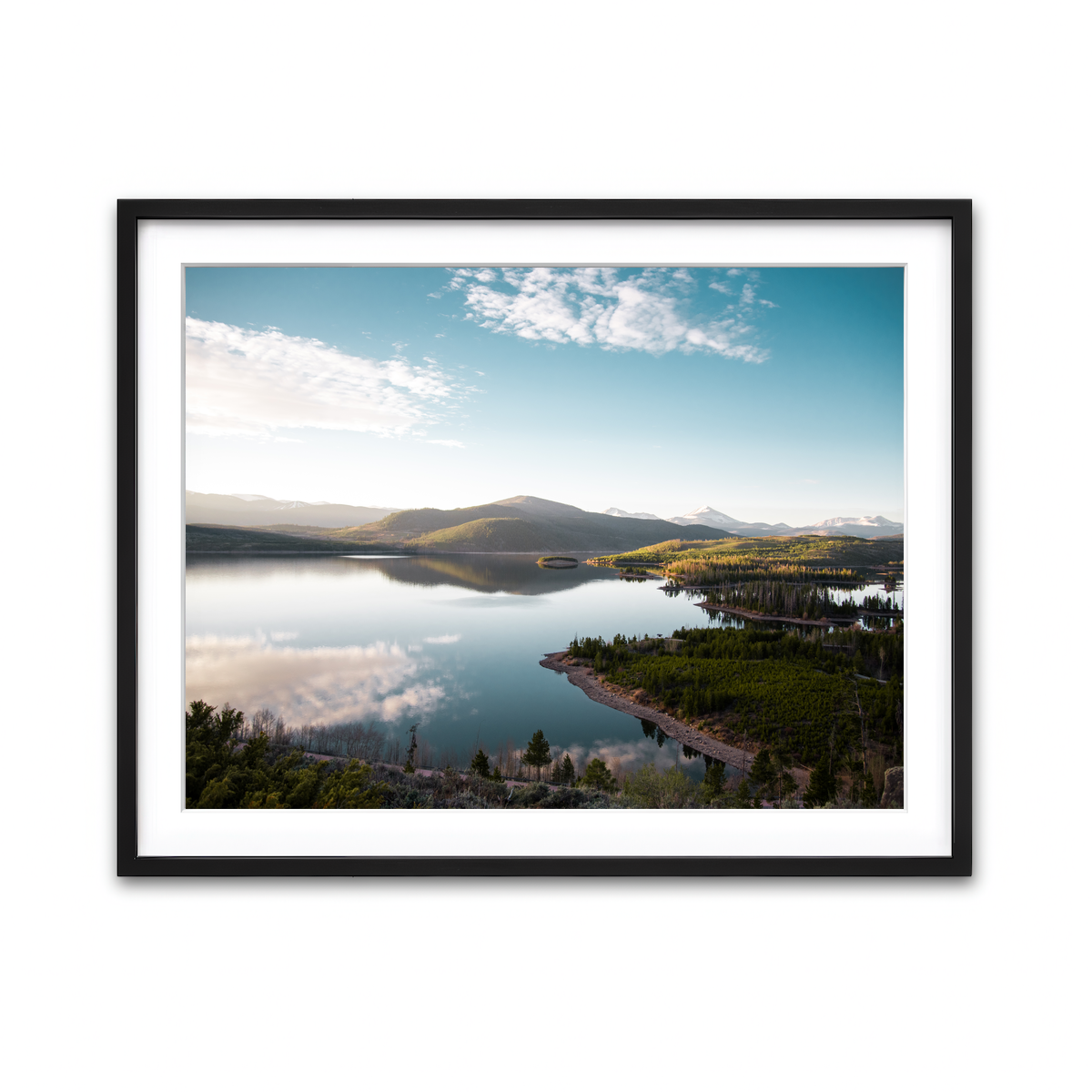 Framed Print 4x3 Black