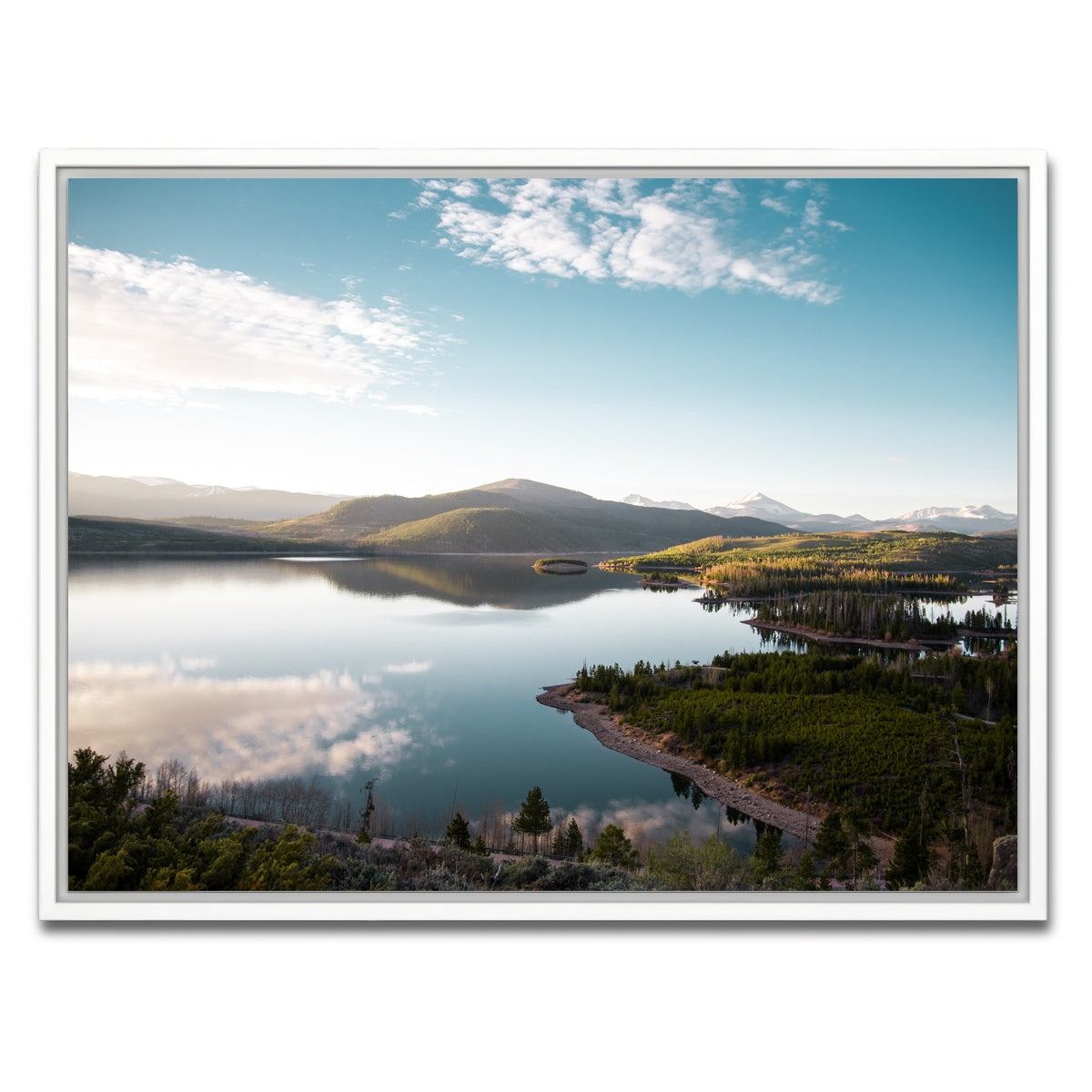 AUTO-MOCKUP WHITE | Easy Morning | 1 Piece | White Framed Canvas | group=4x3