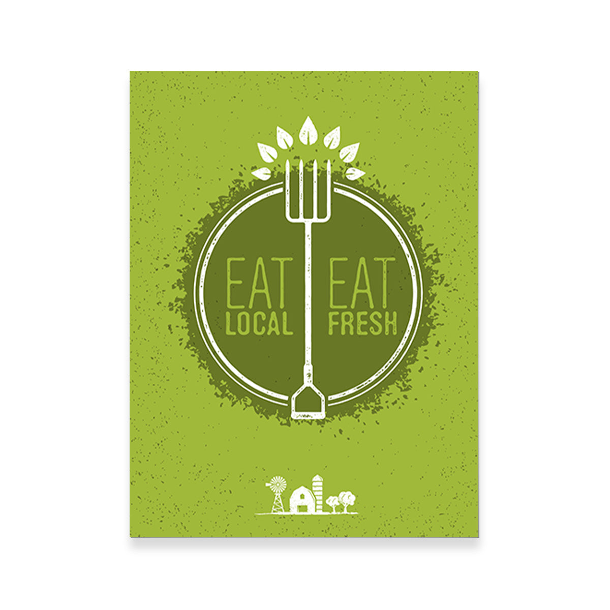 Eat Local Wall Art