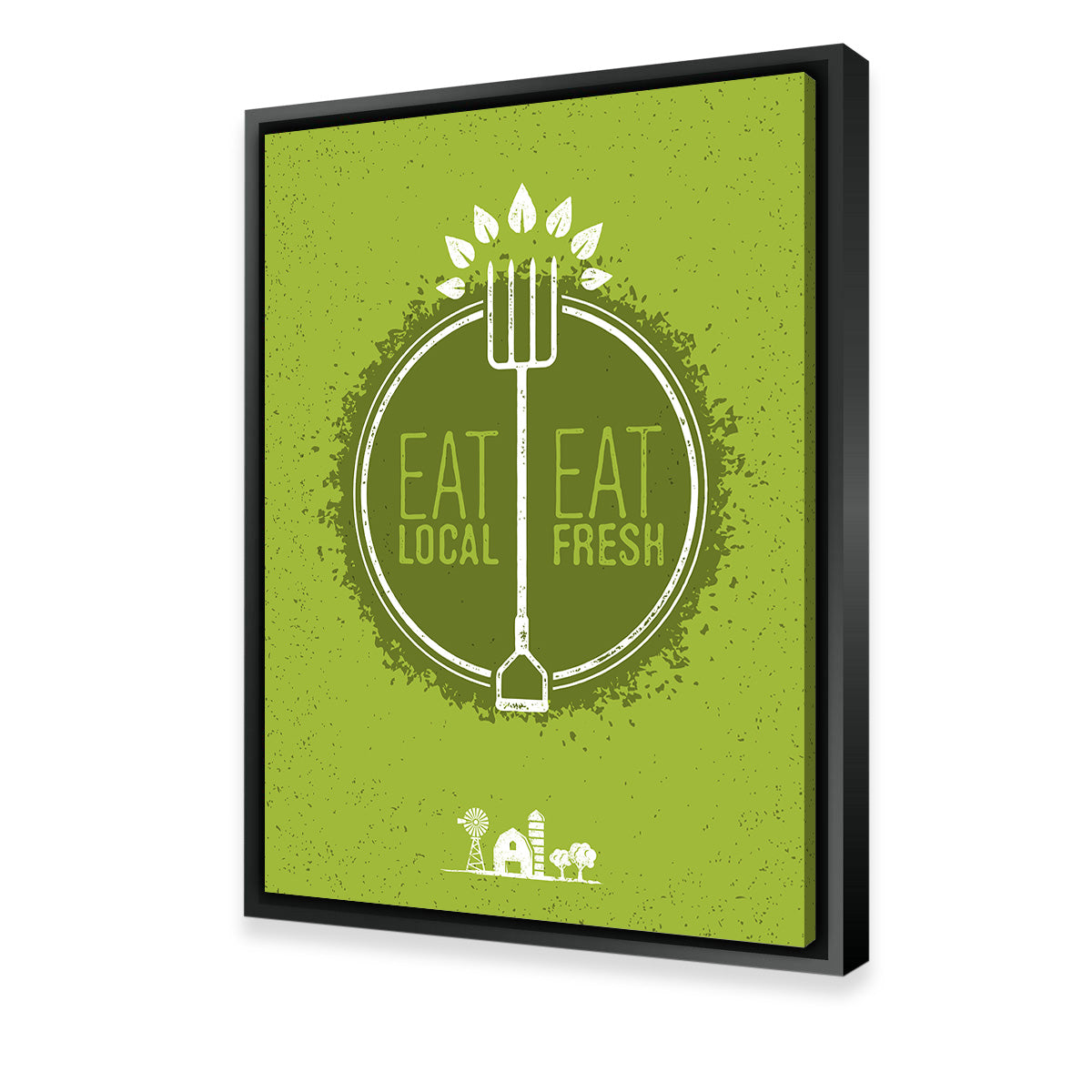 Eat Local Wall Art