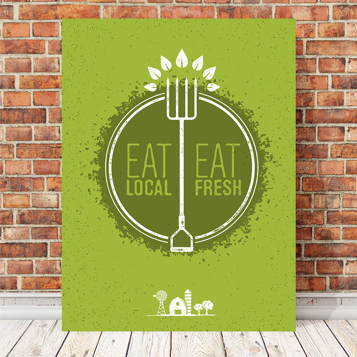 Eat Local Wall Art