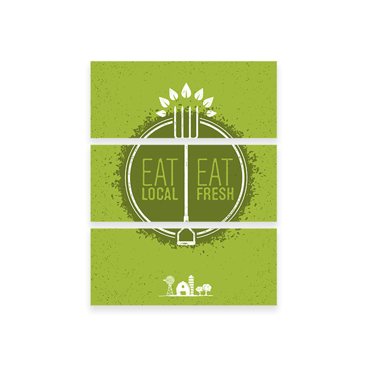 Eat Local Wall Art