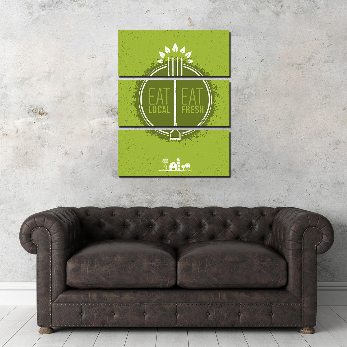 Eat Local Wall Art