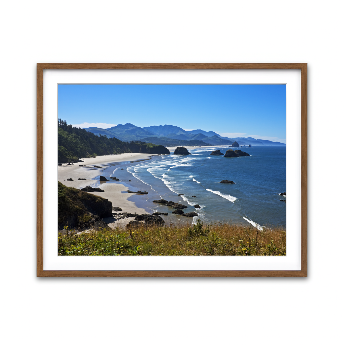 Framed Print 4x3 Walnut