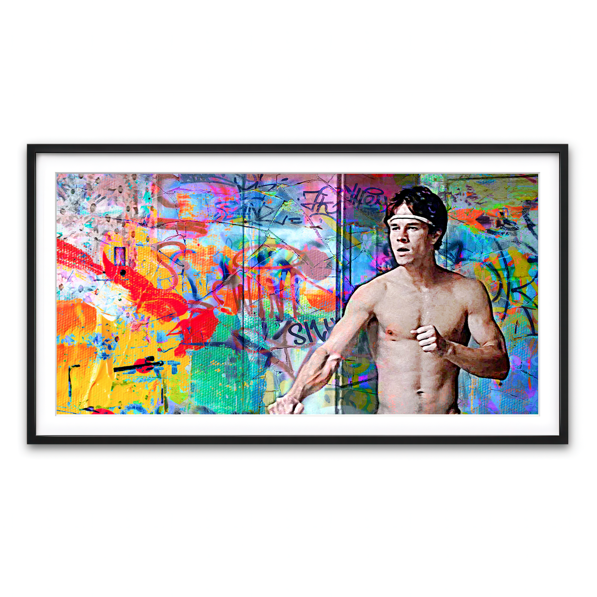 Framed Print 2x1 Black