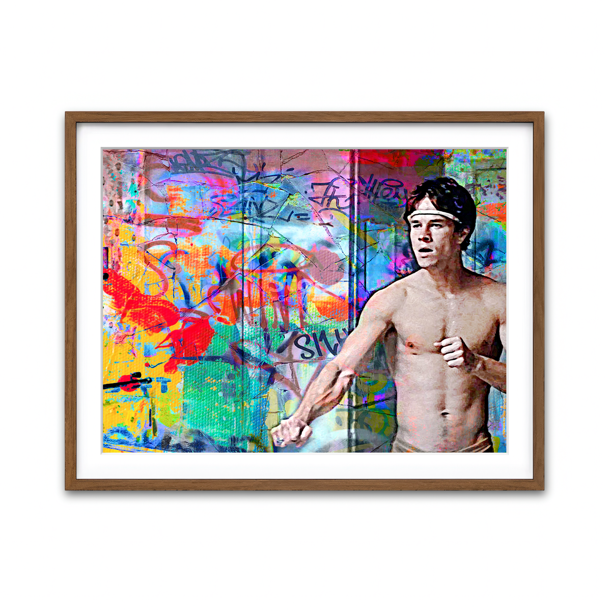 Framed Print 4x3 Walnut