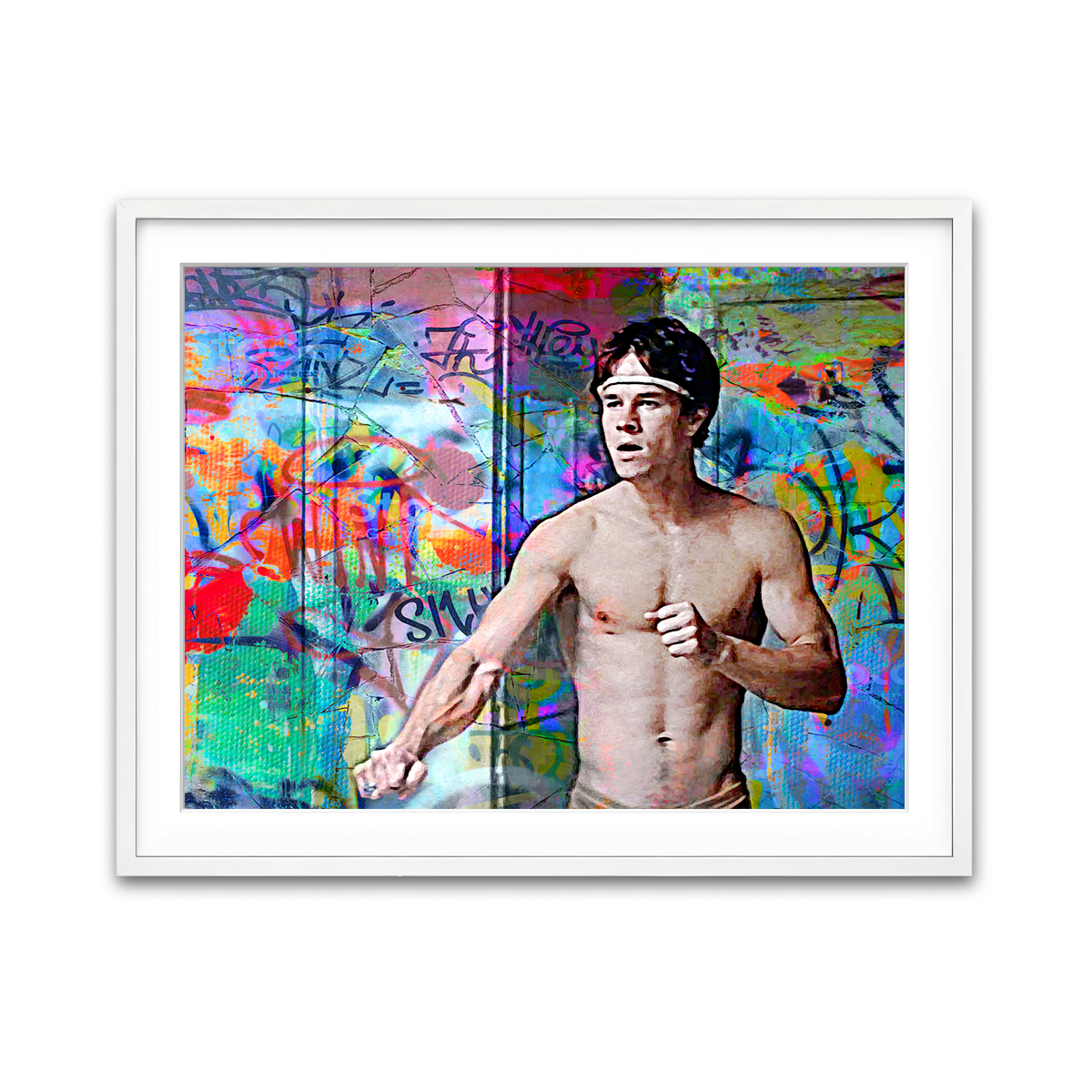 Framed Print 4x3 White