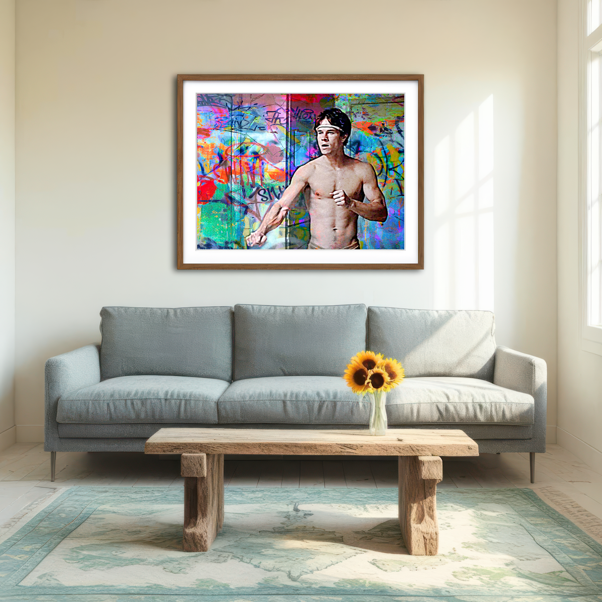 AUTO-MOCKUP ROOM | Eddie Adams Wall Art