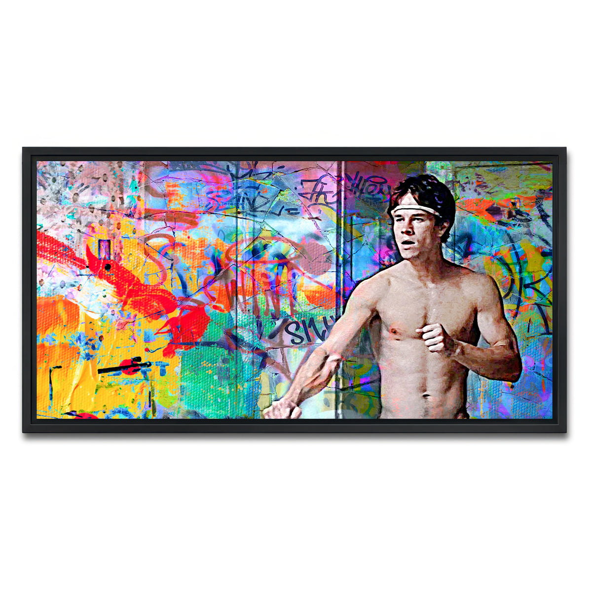 AUTO-MOCKUP WHITE | Eddie Adams | 1 Piece | Black Framed Canvas | group=2x1