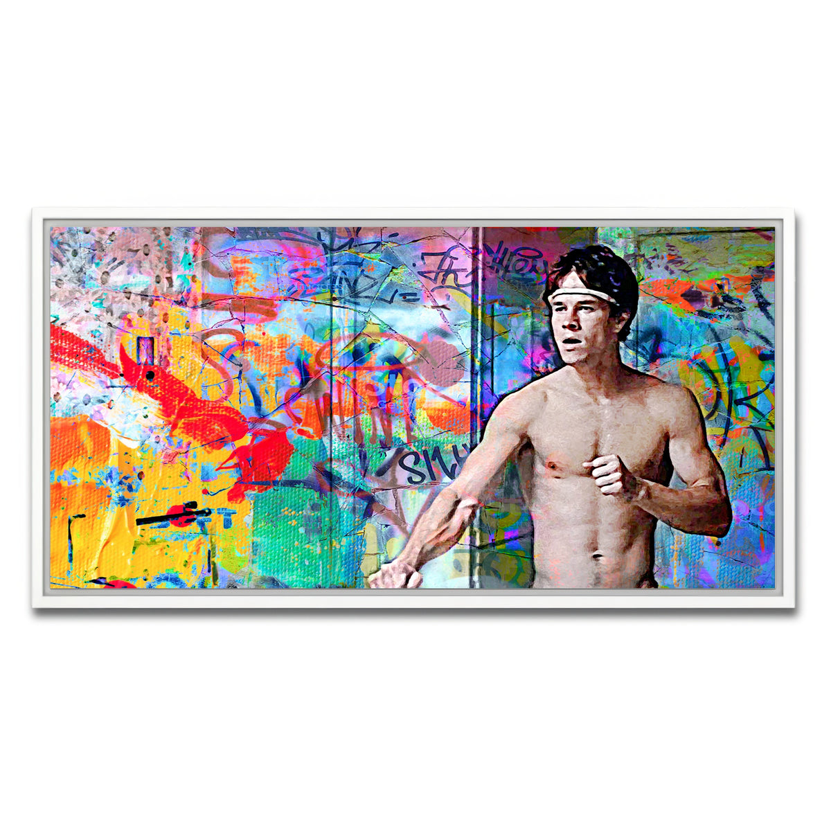 AUTO-MOCKUP WHITE | Eddie Adams | 1 Piece | White Framed Canvas | group=2x1