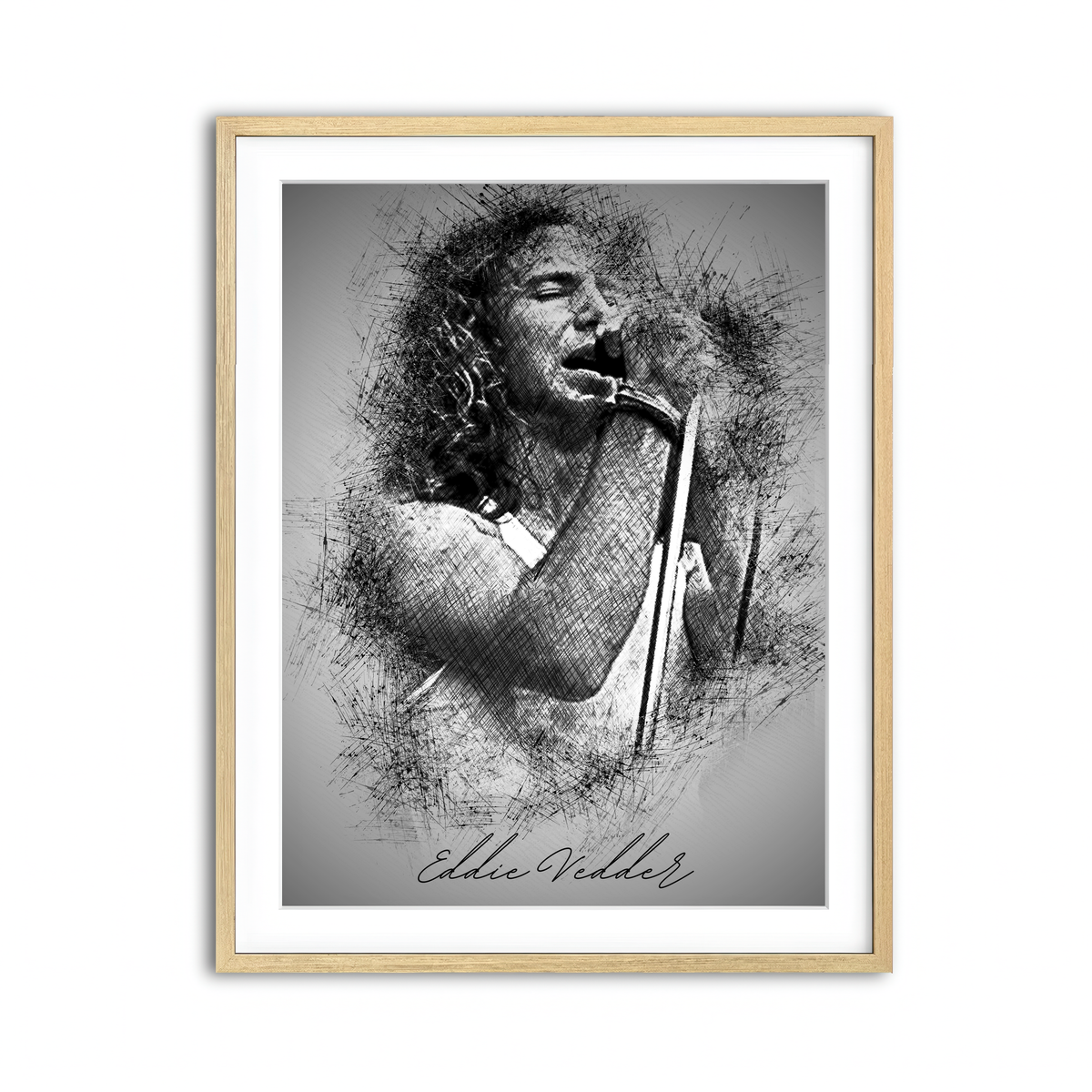 Framed Print 3x4 Natural