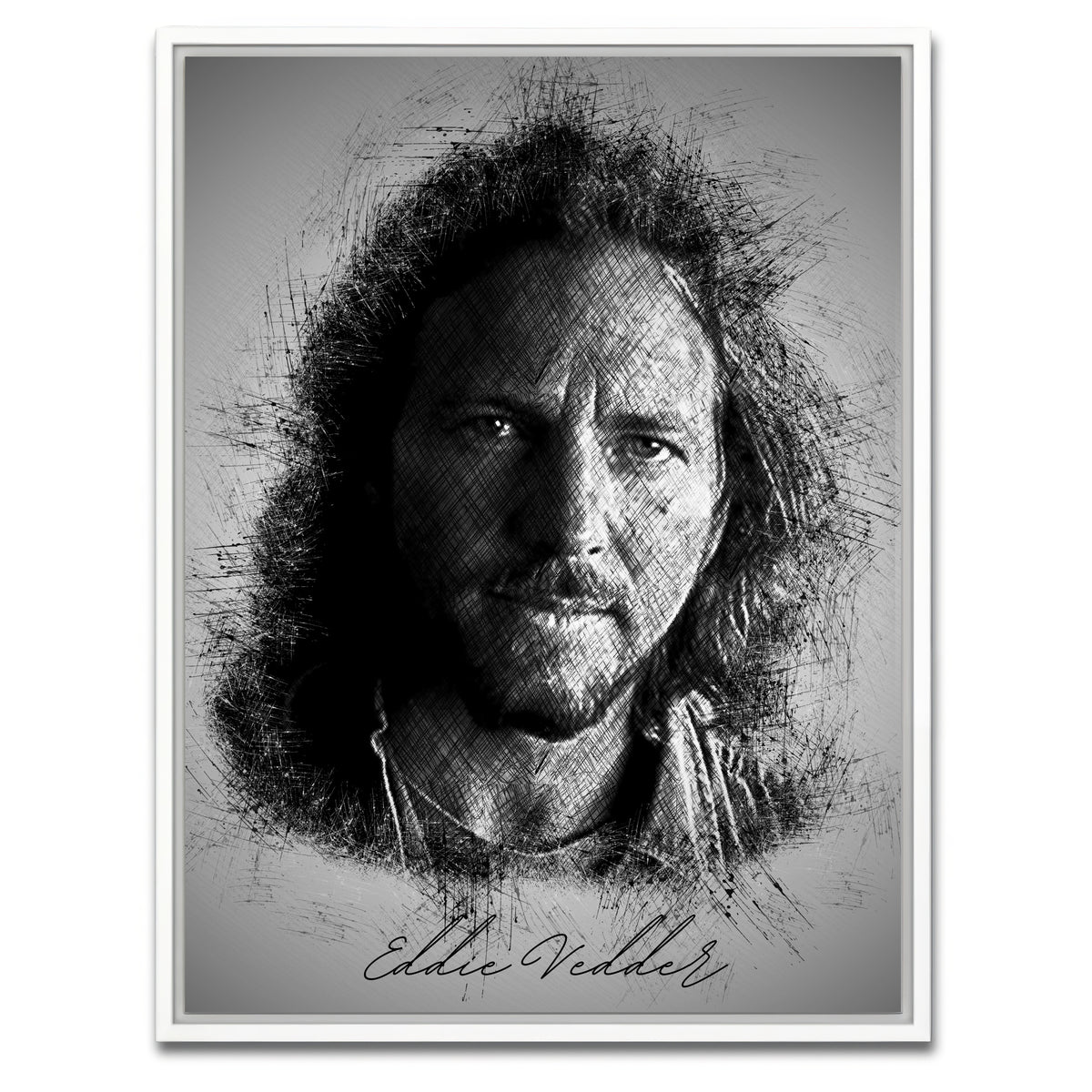 AUTO-MOCKUP WHITE | Eddie | 1 Piece | White Framed Canvas | group=3x4