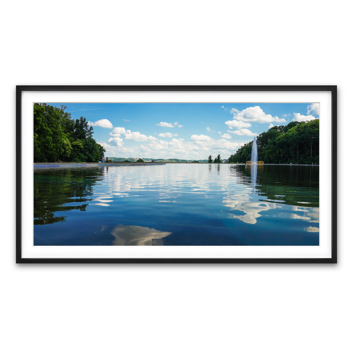 Framed Print 2x1 Black
