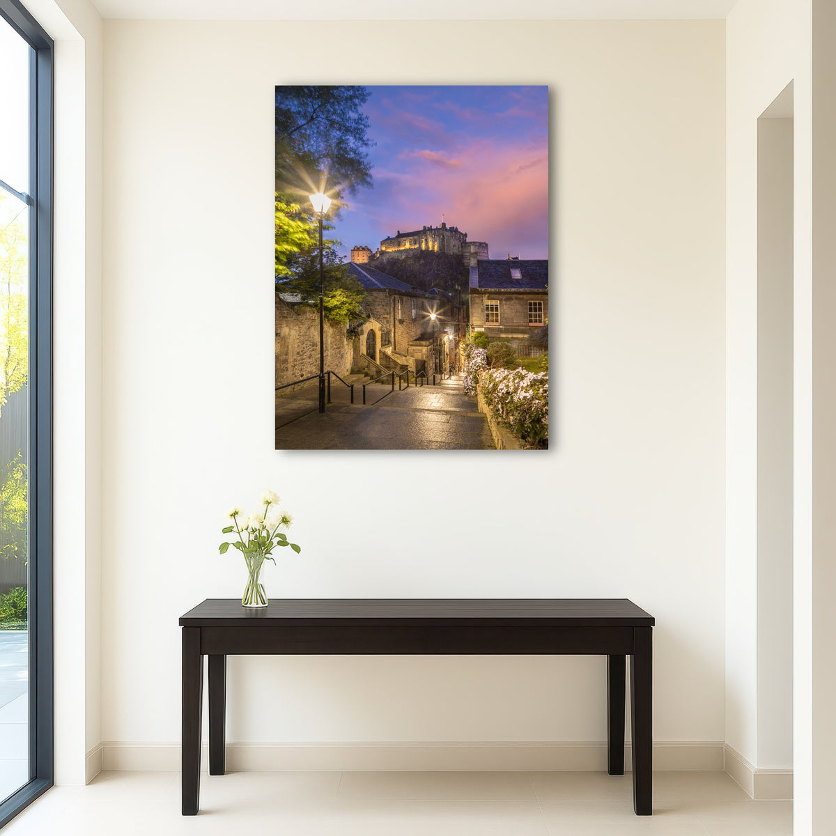 AUTO-MOCKUP ROOM | Edinburgh Castle Sunset
