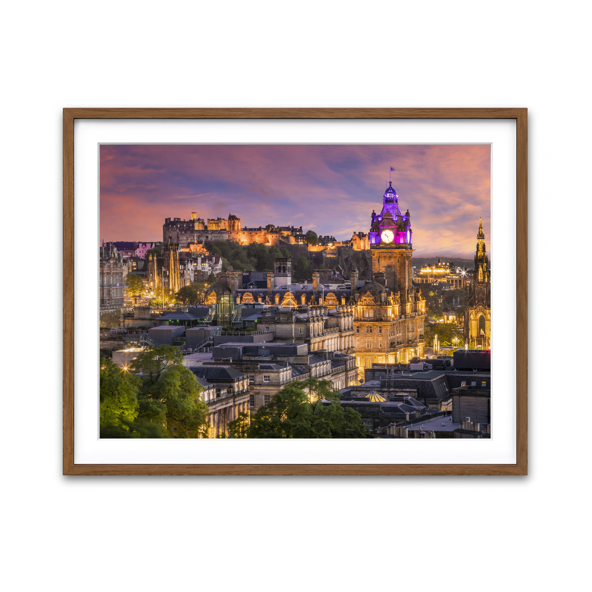 Framed Print 4x3 Walnut