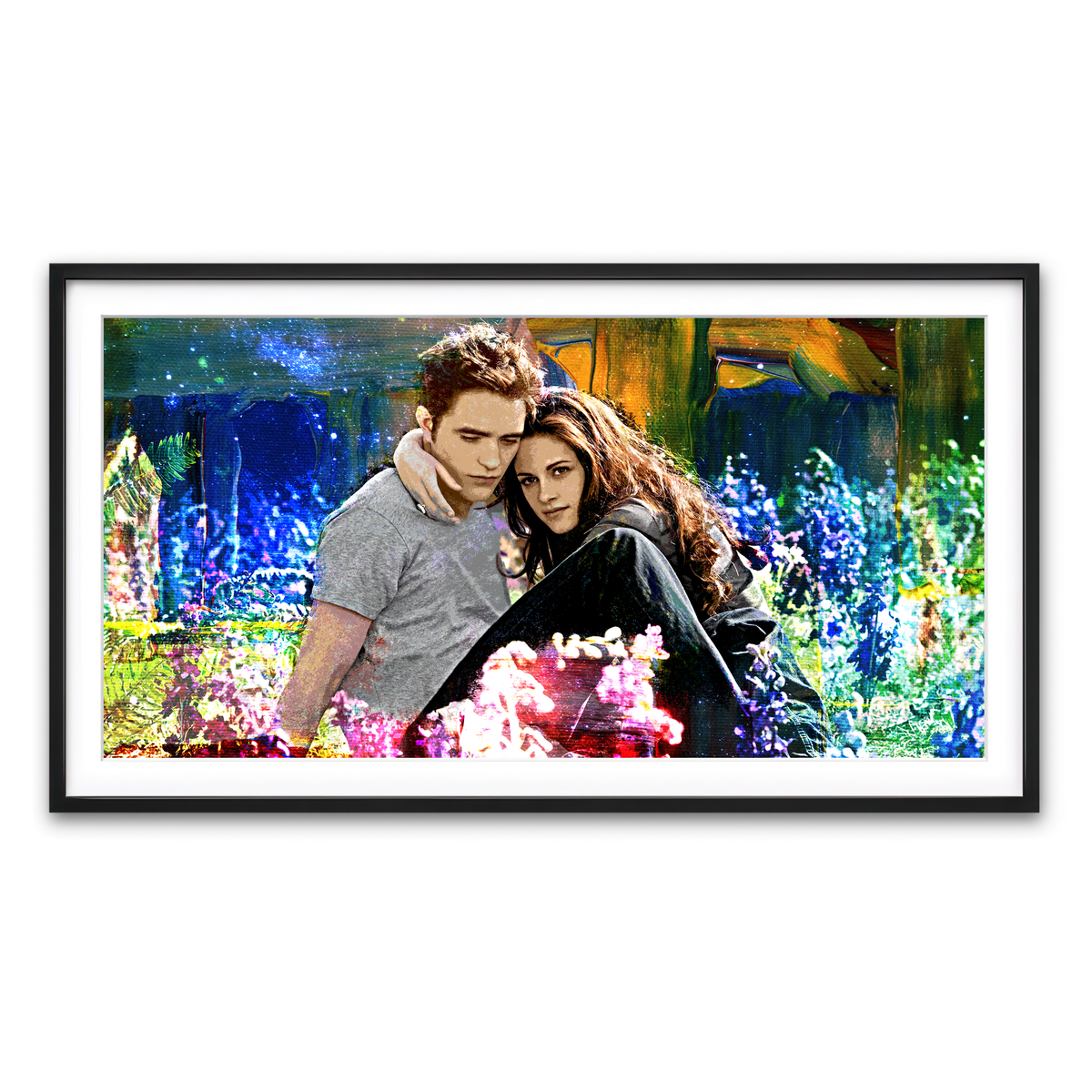 Framed Print 2x1 Black