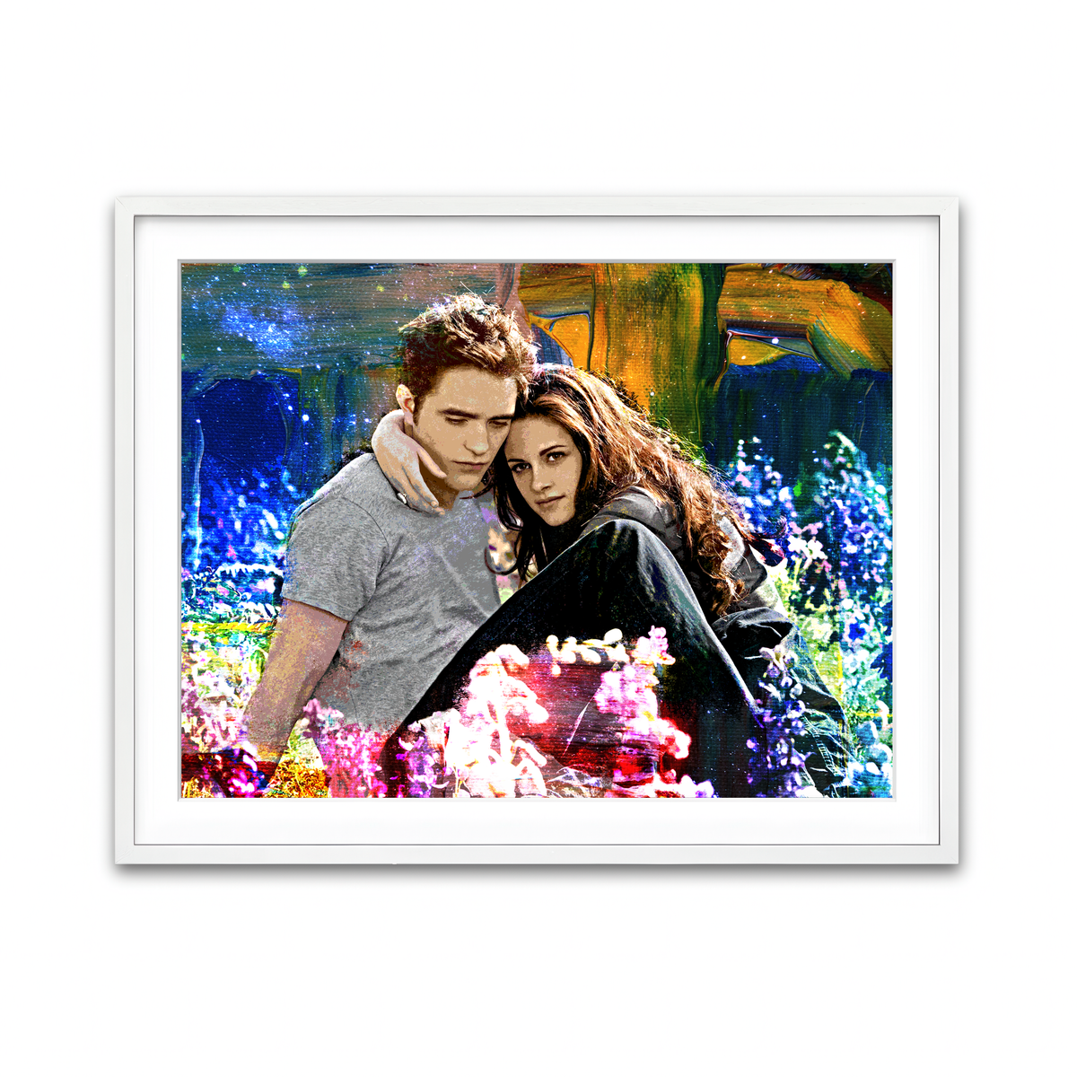 Framed Print 4x3 White