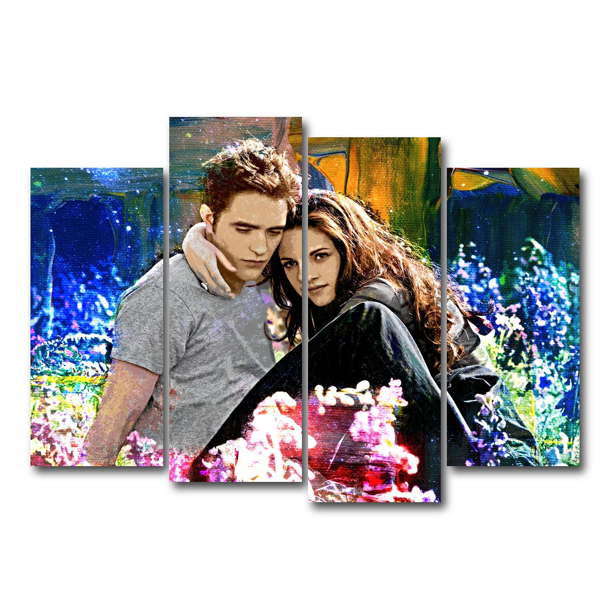 AUTO-MOCKUP WHITE | Edward & Bella | 4 Piece | Gallery Wrap Canvas | group=4_normal