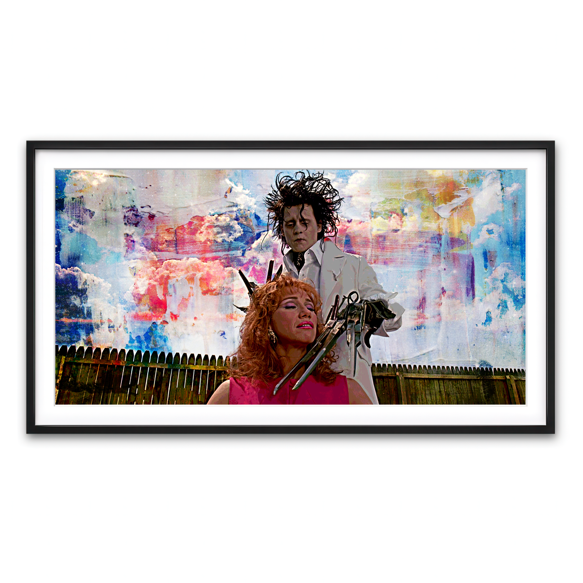 Framed Print 2x1 Black