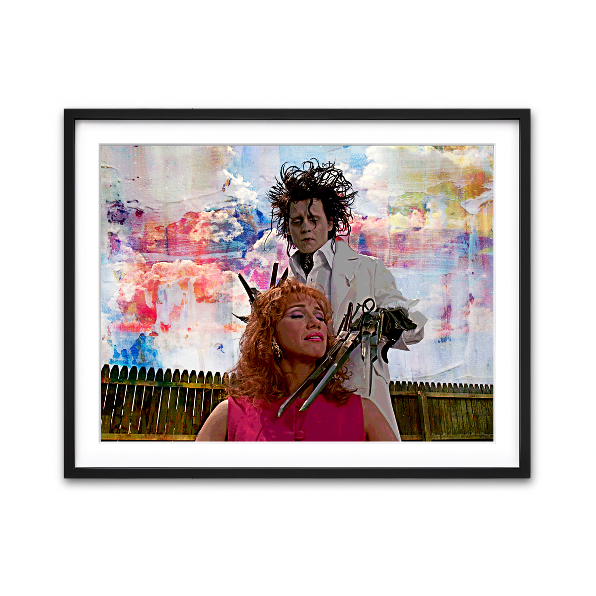 Framed Print 4x3 Black