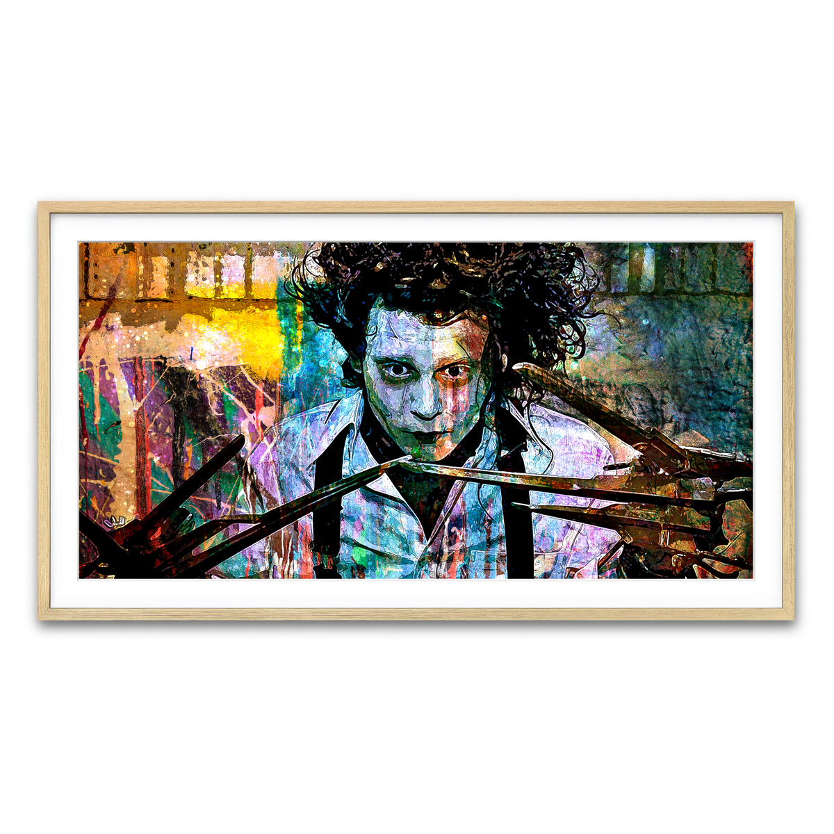 Framed Print 2x1 Natural
