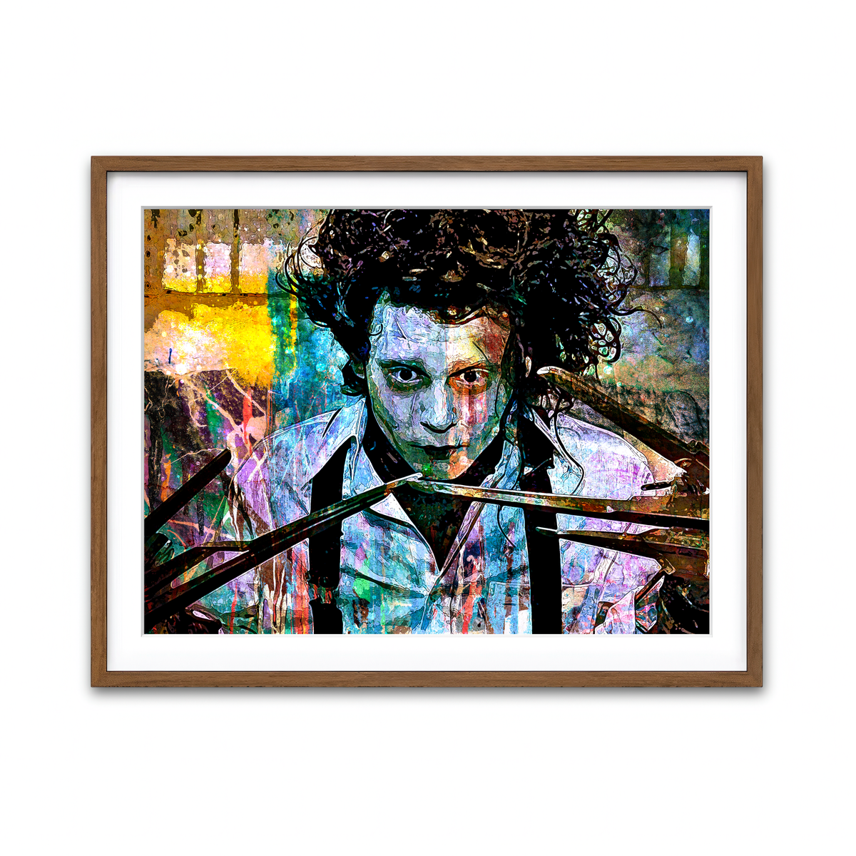 Framed Print 4x3 Walnut