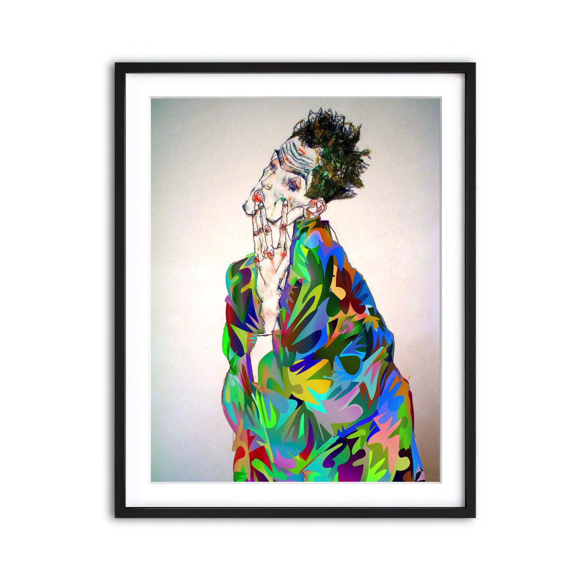 Framed Print 3x4 Black