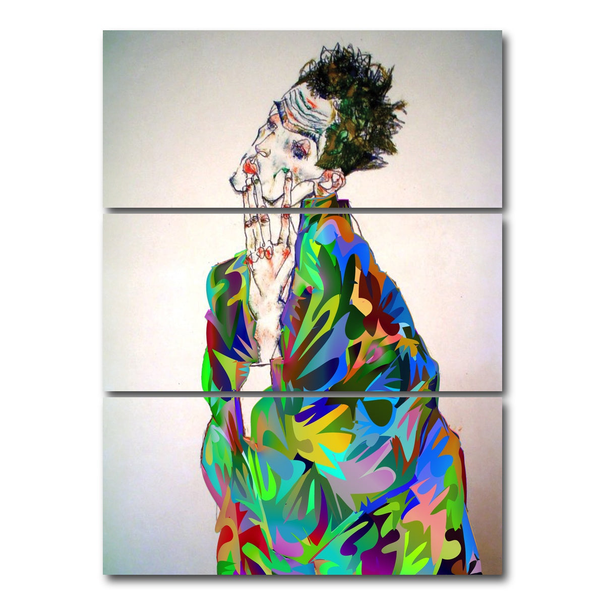 AUTO-MOCKUP WHITE | Egon | 3 Piece | Gallery Wrap Canvas | group=8x18_stacked