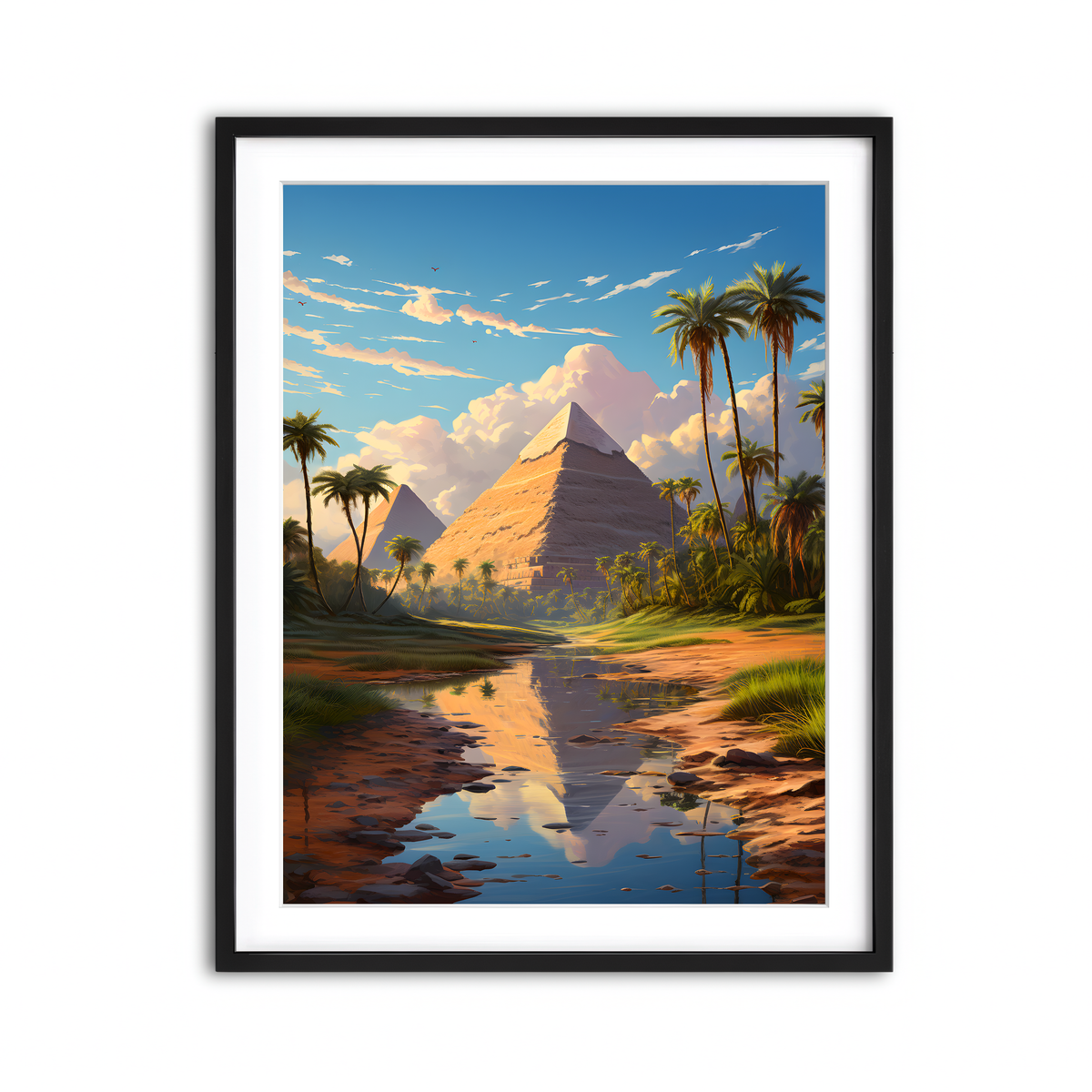Framed Print 3x4 Black
