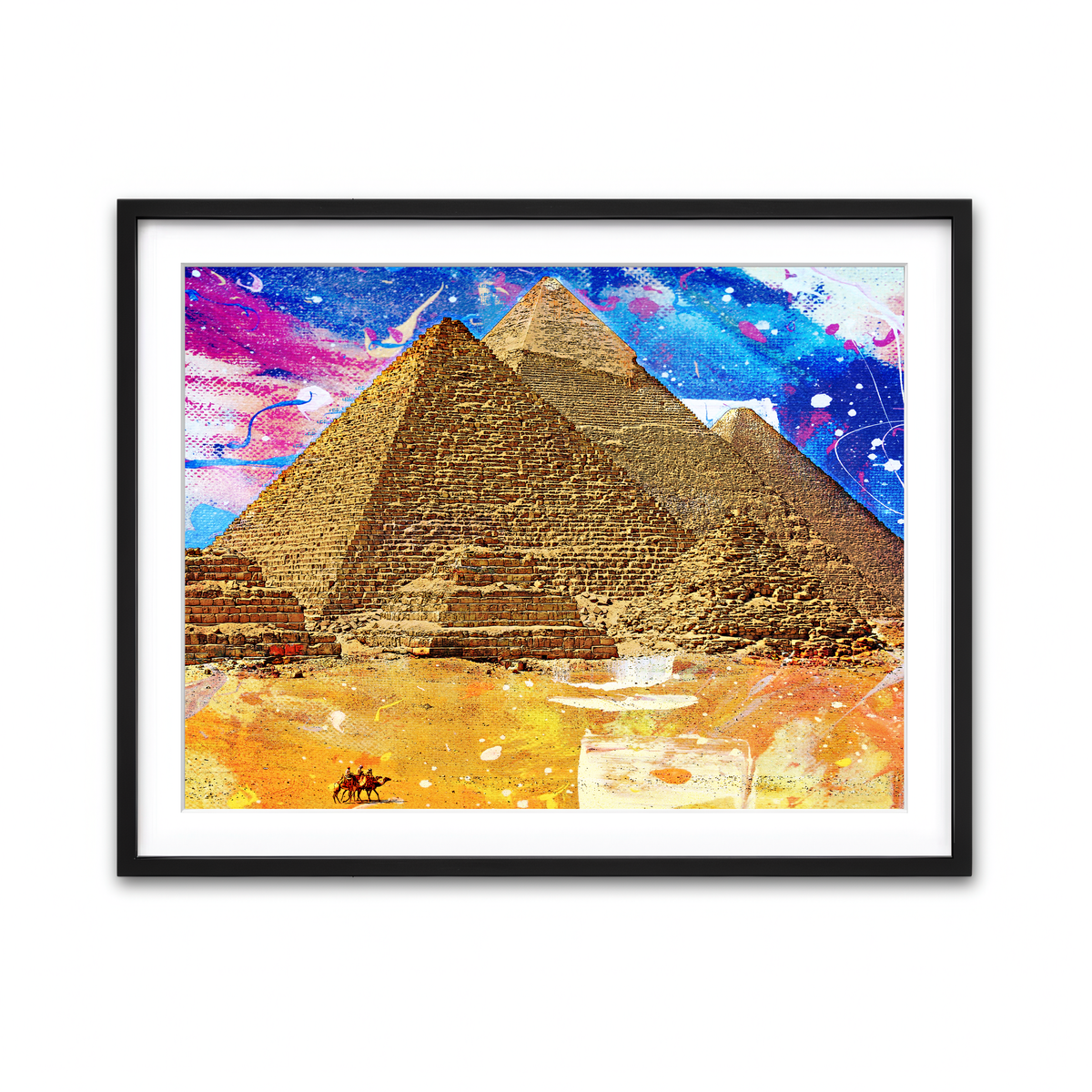 Framed Print 4x3 Black