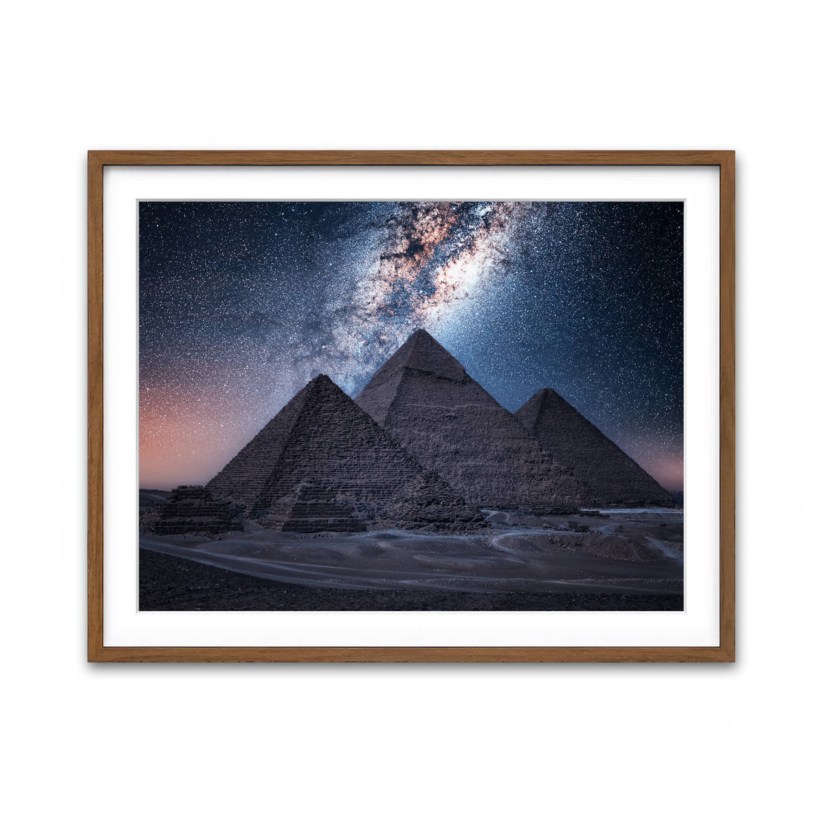 Framed Print 4x3 Walnut