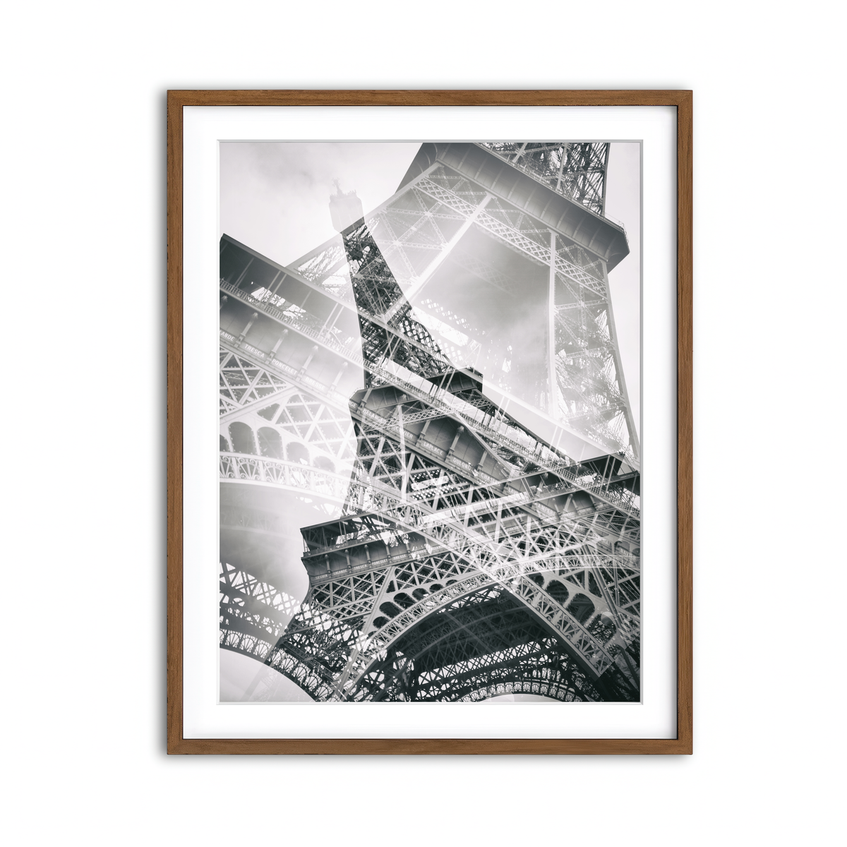 Framed Print 3x4 Walnut
