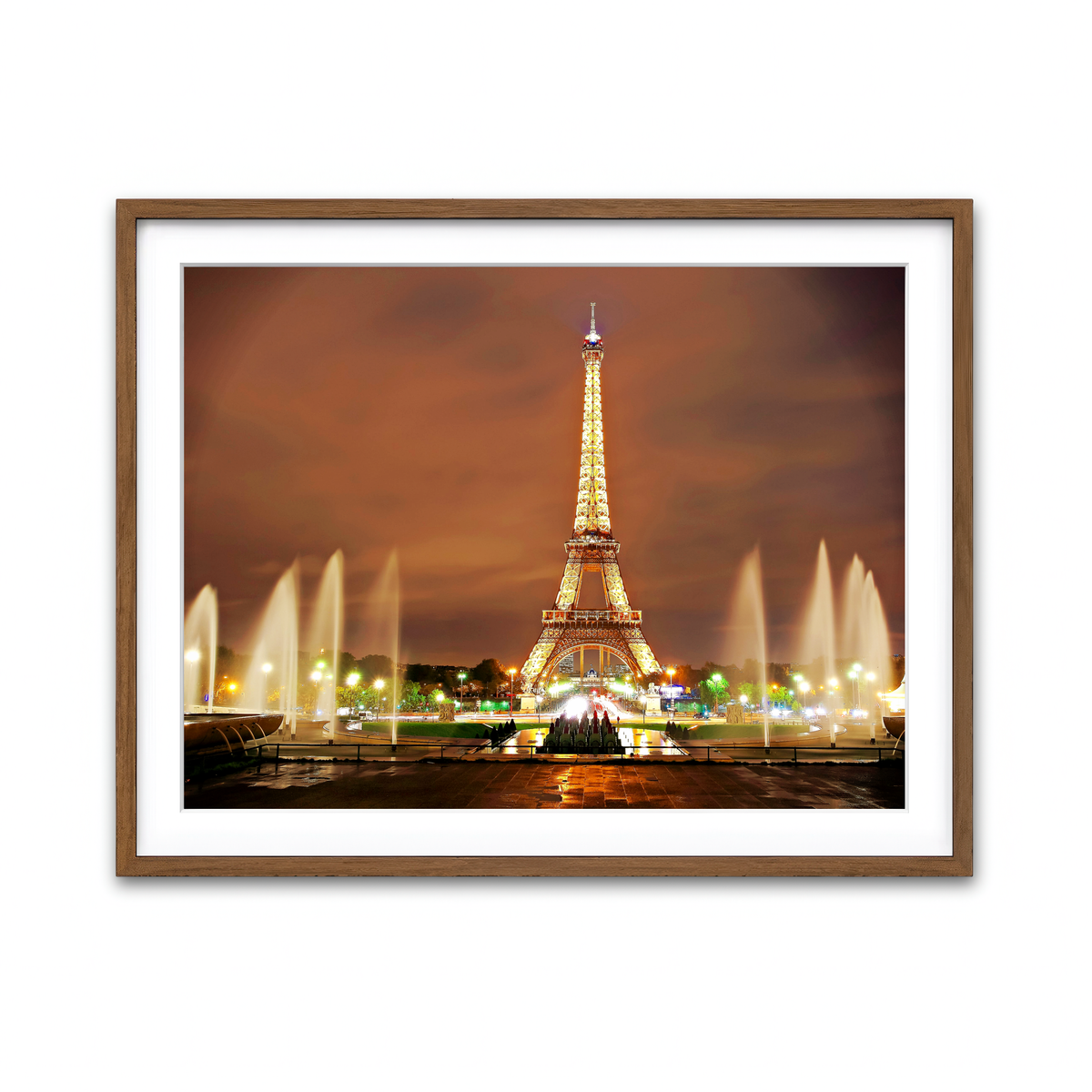 Framed Print 4x3 Walnut