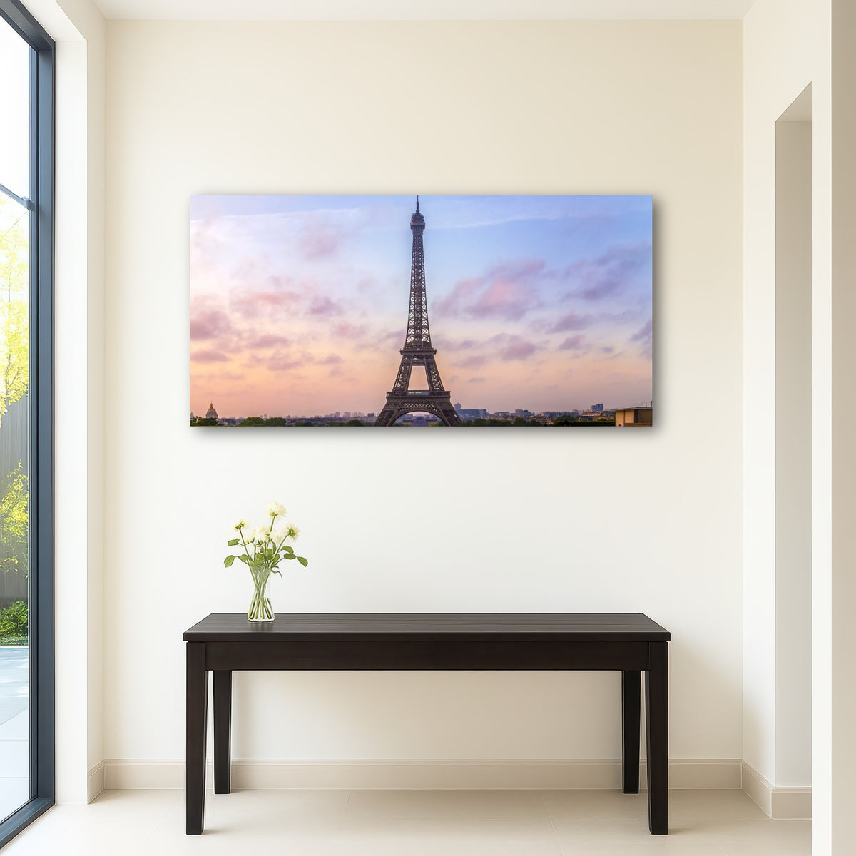 AUTO-MOCKUP ROOM | Eiffel Tower Sunrise