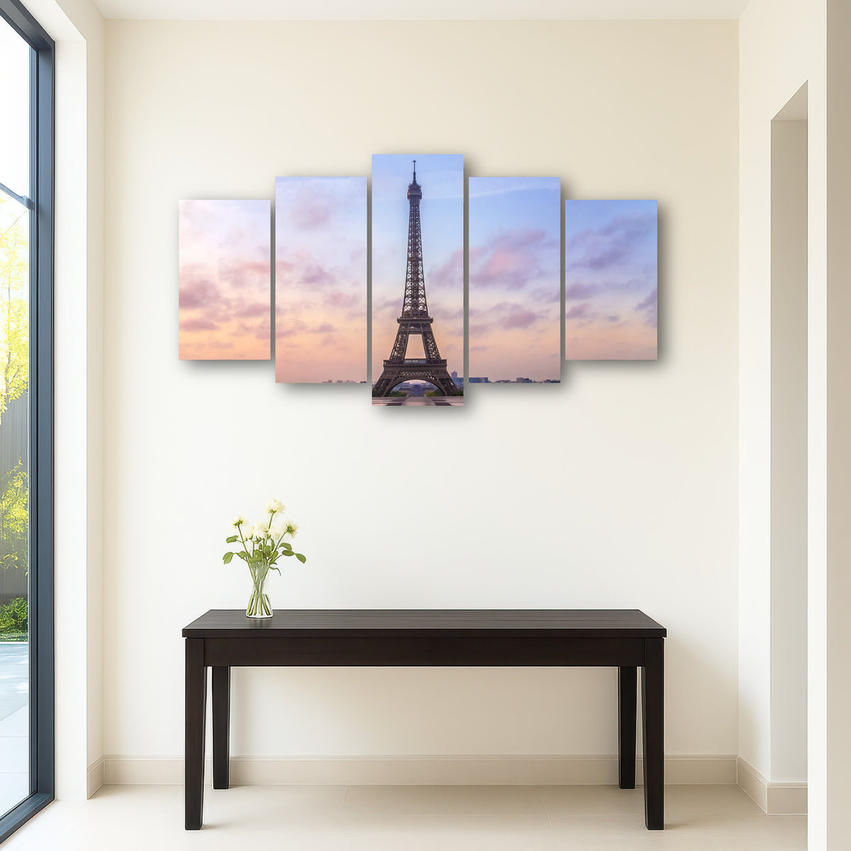 AUTO-MOCKUP ROOM | Eiffel Tower Sunrise