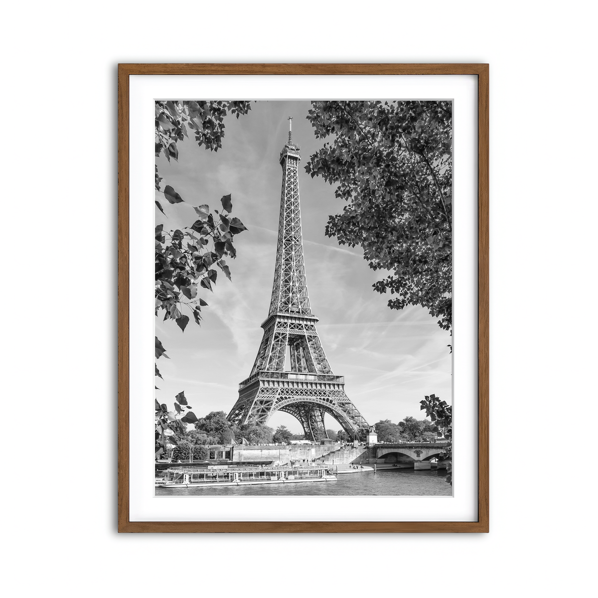 Framed Print 3x4 Walnut