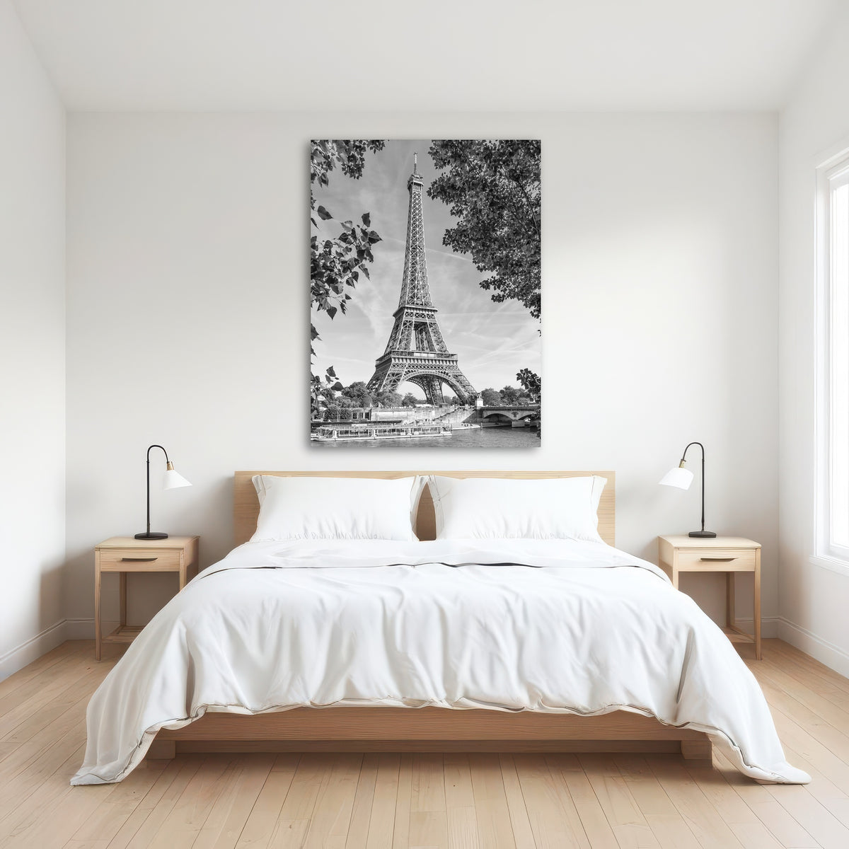AUTO-MOCKUP ROOM | Eiffel Tower with River Seine