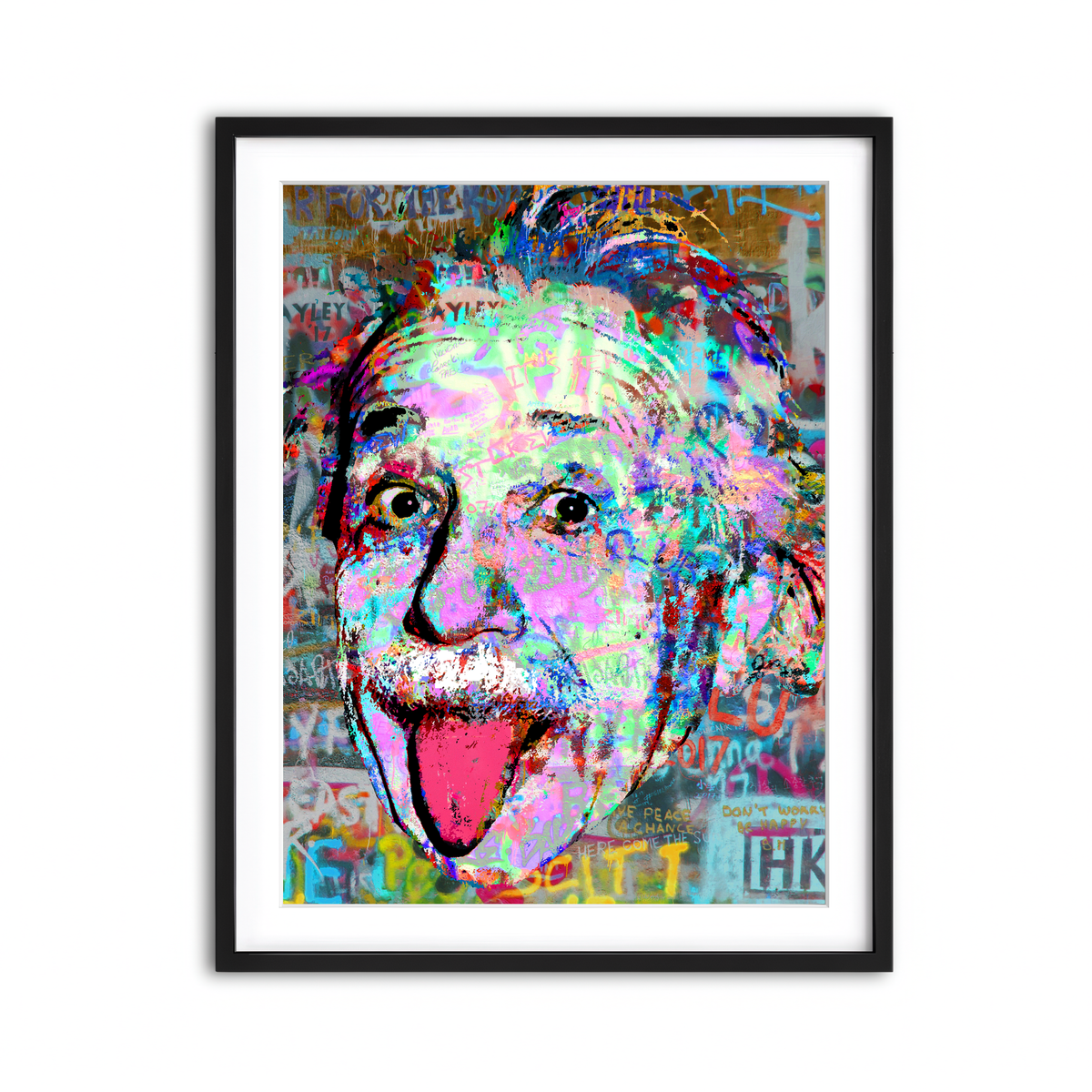 Framed Print 3x4 Black