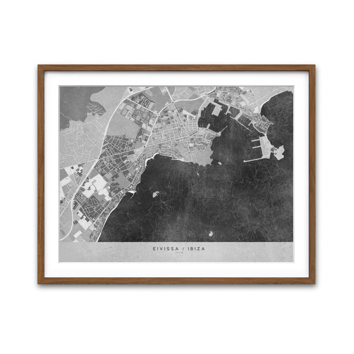 Framed Print 4x3 Walnut