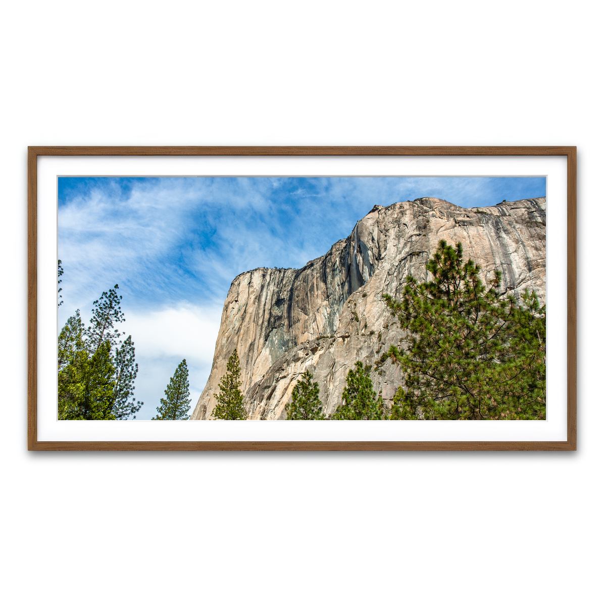 Framed Print 2x1 Walnut