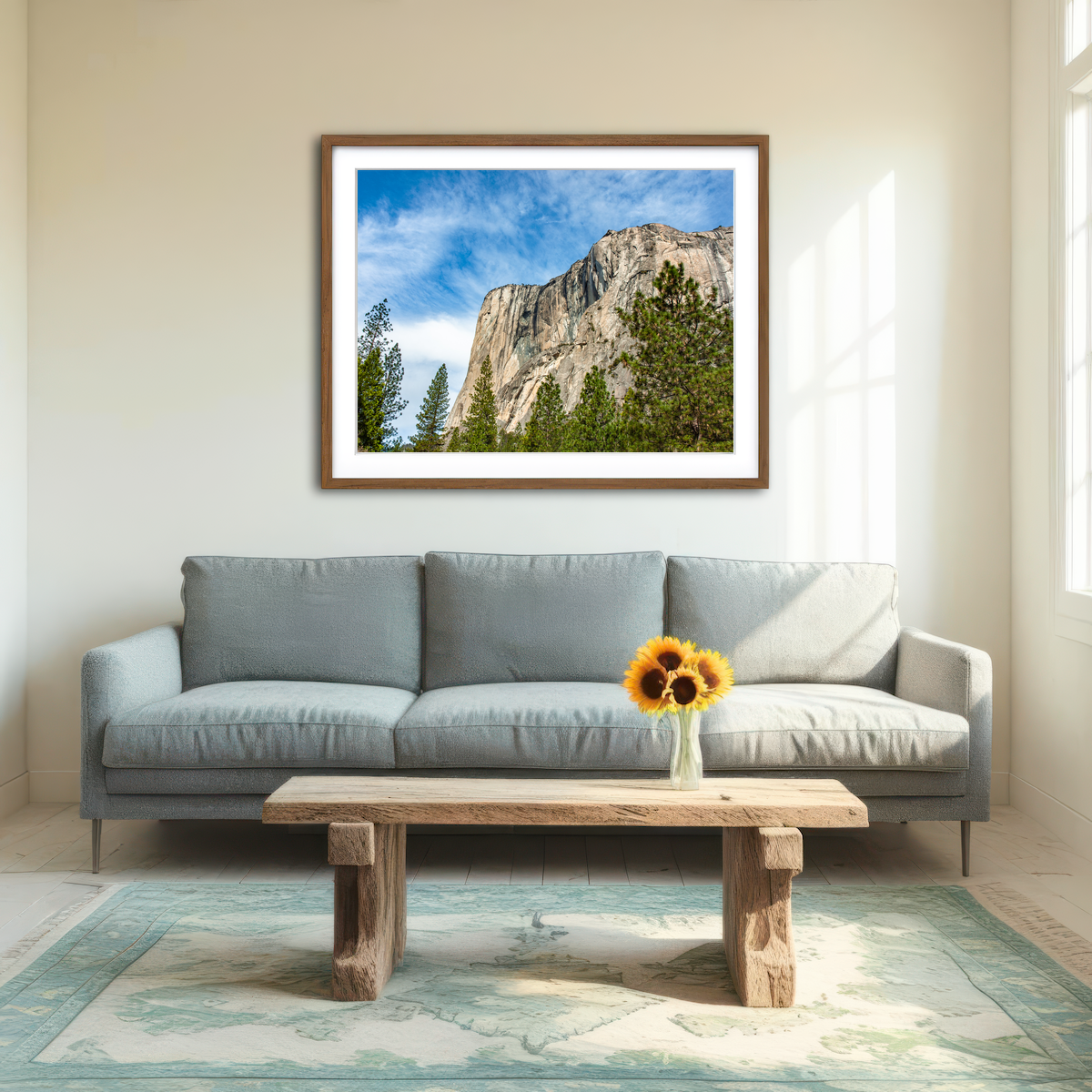 AUTO-MOCKUP ROOM | El Capitan Wall Art
