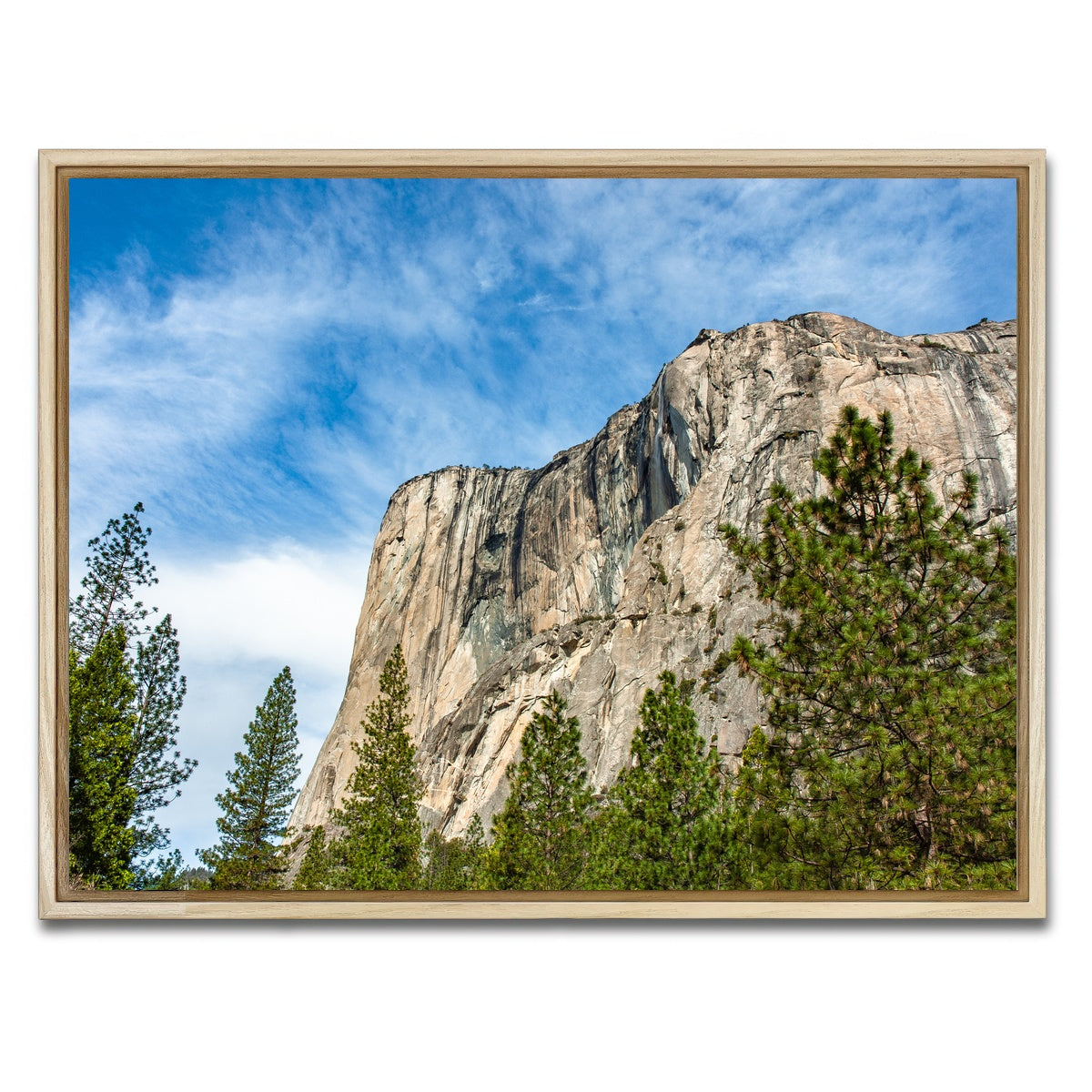 AUTO-MOCKUP WHITE | El Capitan | 1 Piece | Natural Framed Canvas | group=4x3