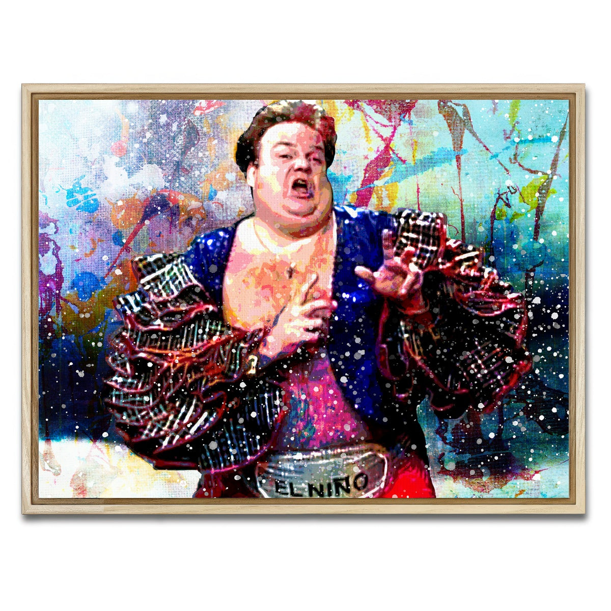 AUTO-MOCKUP WHITE | El Nino | 1 Piece | Natural Framed Canvas | group=4x3