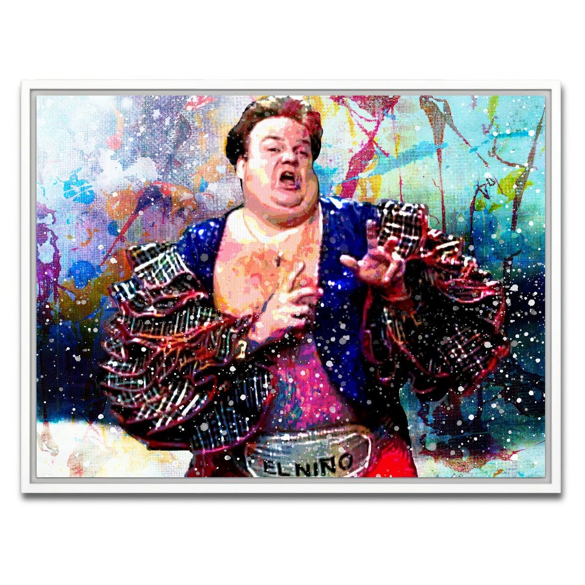 AUTO-MOCKUP WHITE | El Nino | 1 Piece | White Framed Canvas | group=4x3