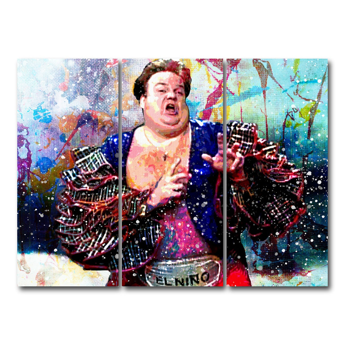 AUTO-MOCKUP WHITE | El Nino | 3 Piece | Gallery Wrap Canvas | group=8x18