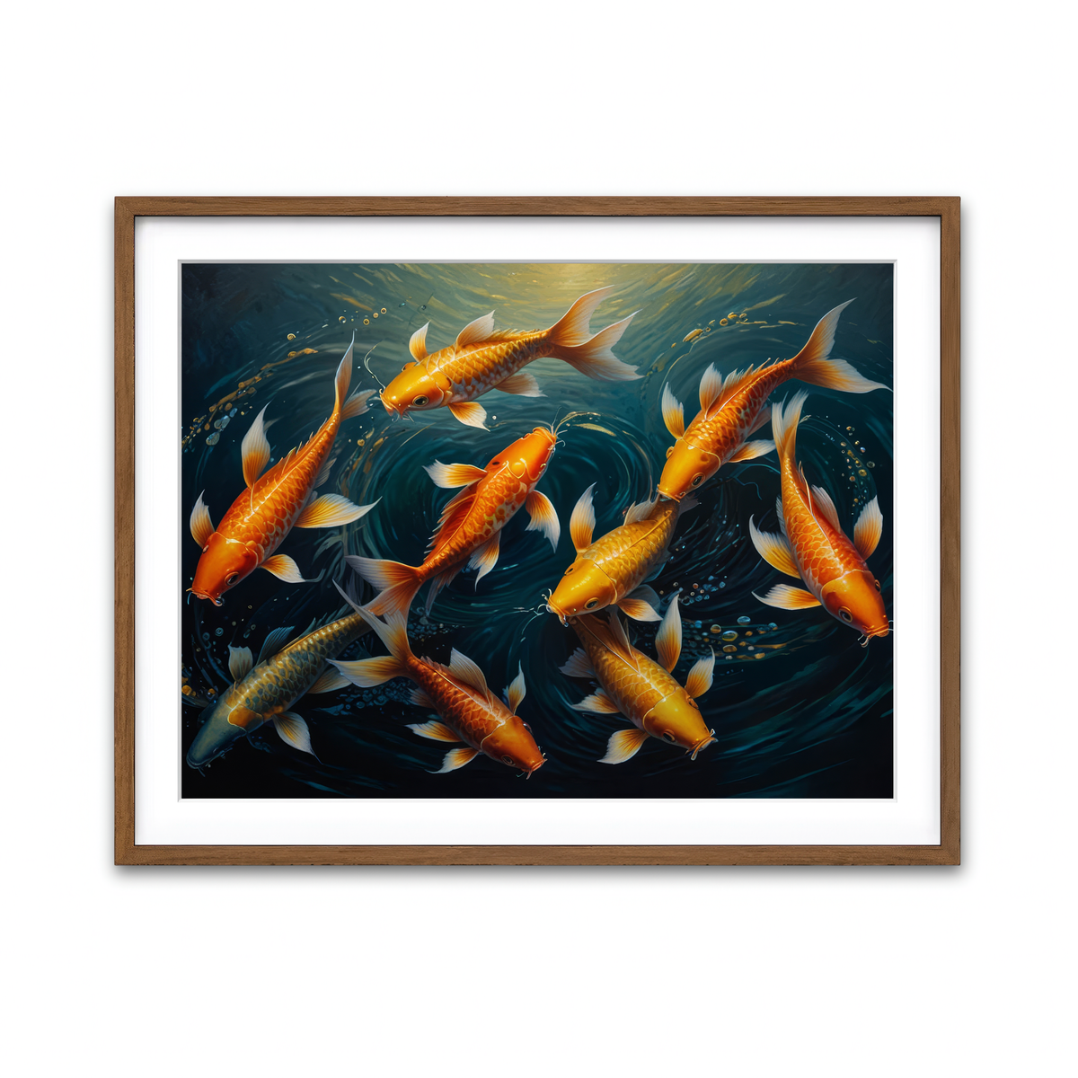 Framed Print 4x3 Walnut